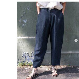 Metta Melbourne Murphy Tailored linen trouser